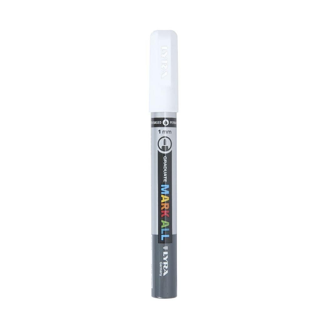 Rotulador graduate acrilico 1 mm blanco