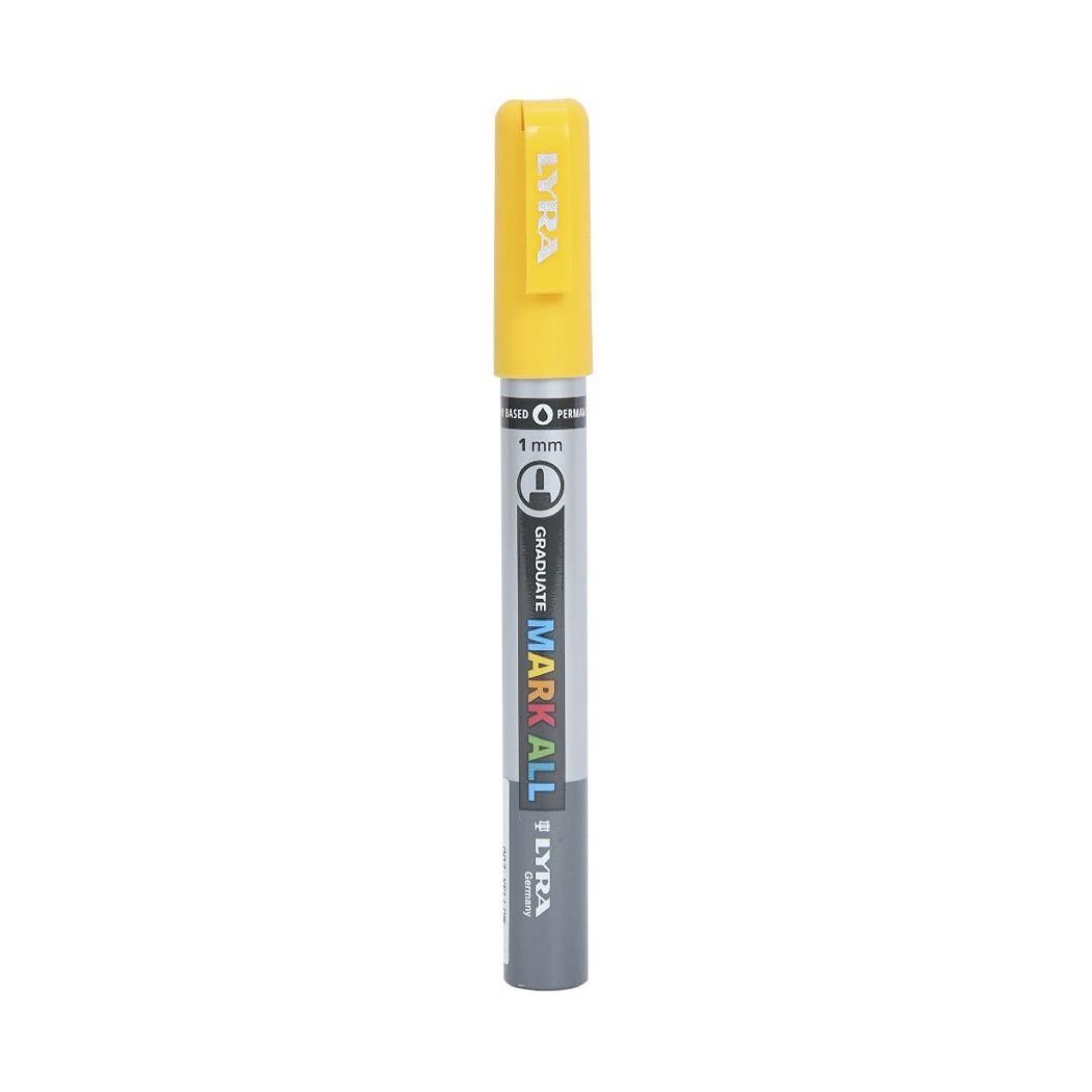 Rotulador graduate acrilico 1 mm amarillo