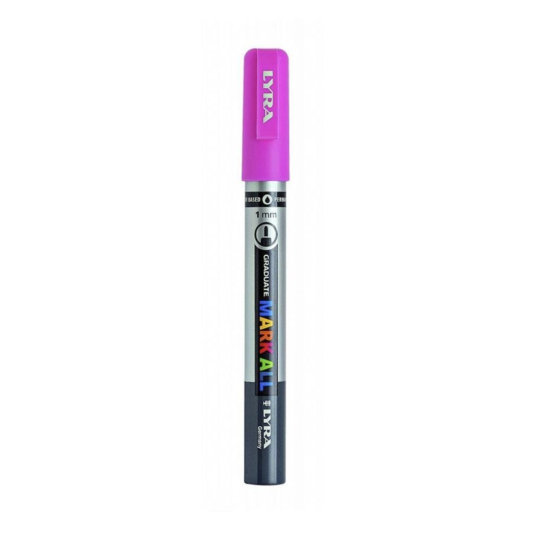 Rotulador graduate acrilico 1 mm rosa