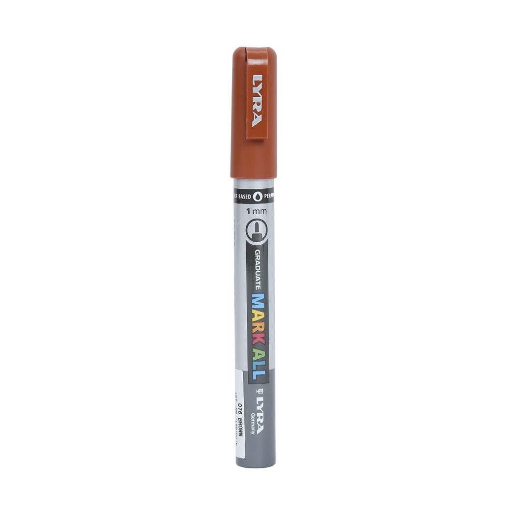 Rotulador graduate acrilico 1 mm marron