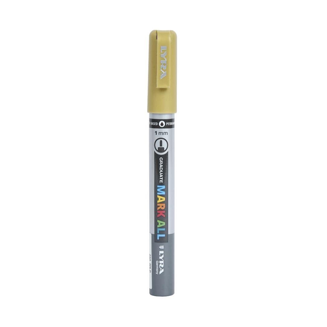 Rotulador graduate acrilico 1 mm oro