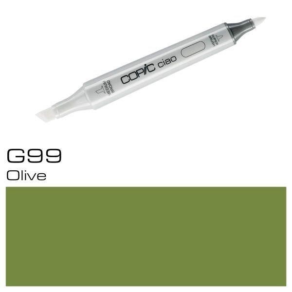 Rotulador copic ciao verde oliva g99