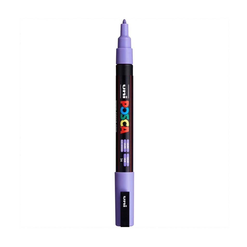 Rotulador posca pc3m lila n34