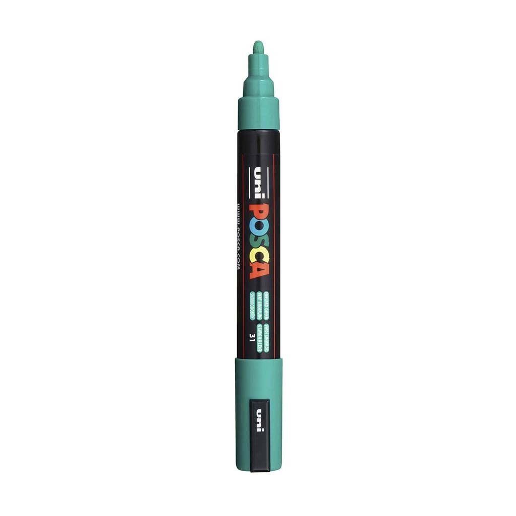 Rotulador posca pc5m verde esmeralda n31
