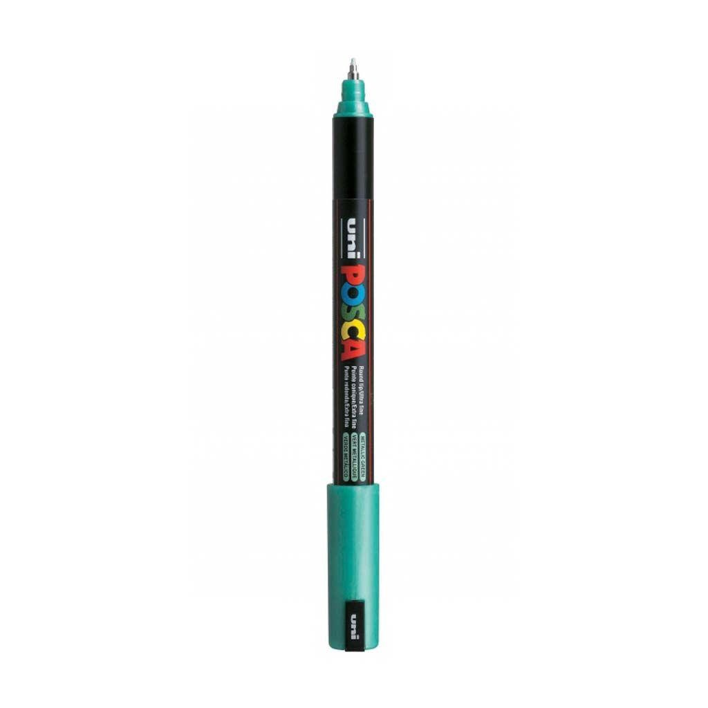 Rotulador posca pc1mr verde metalico m16
