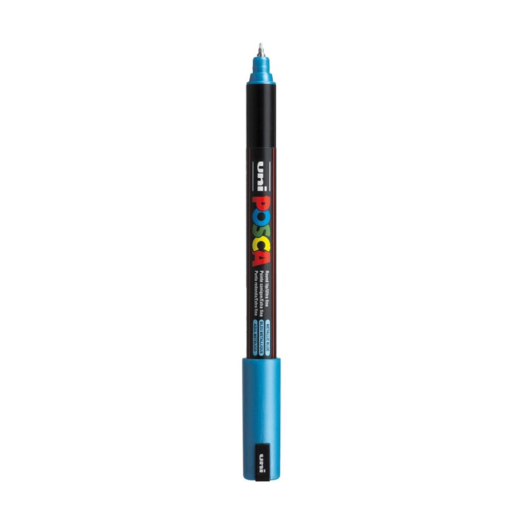 Rotulador posca pc1mr azul metalico m33