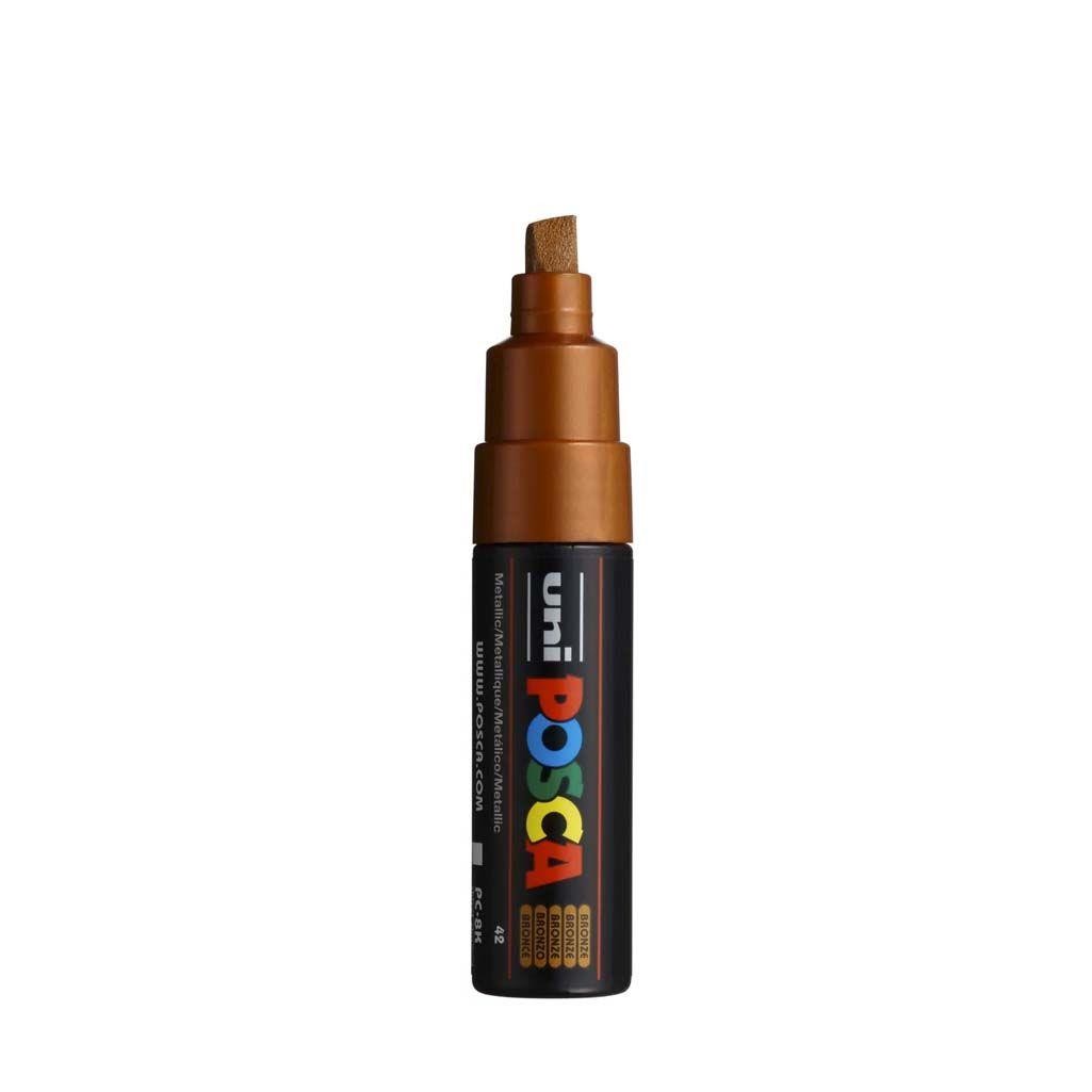 Rotulador posca pc8k bronce metalico n42