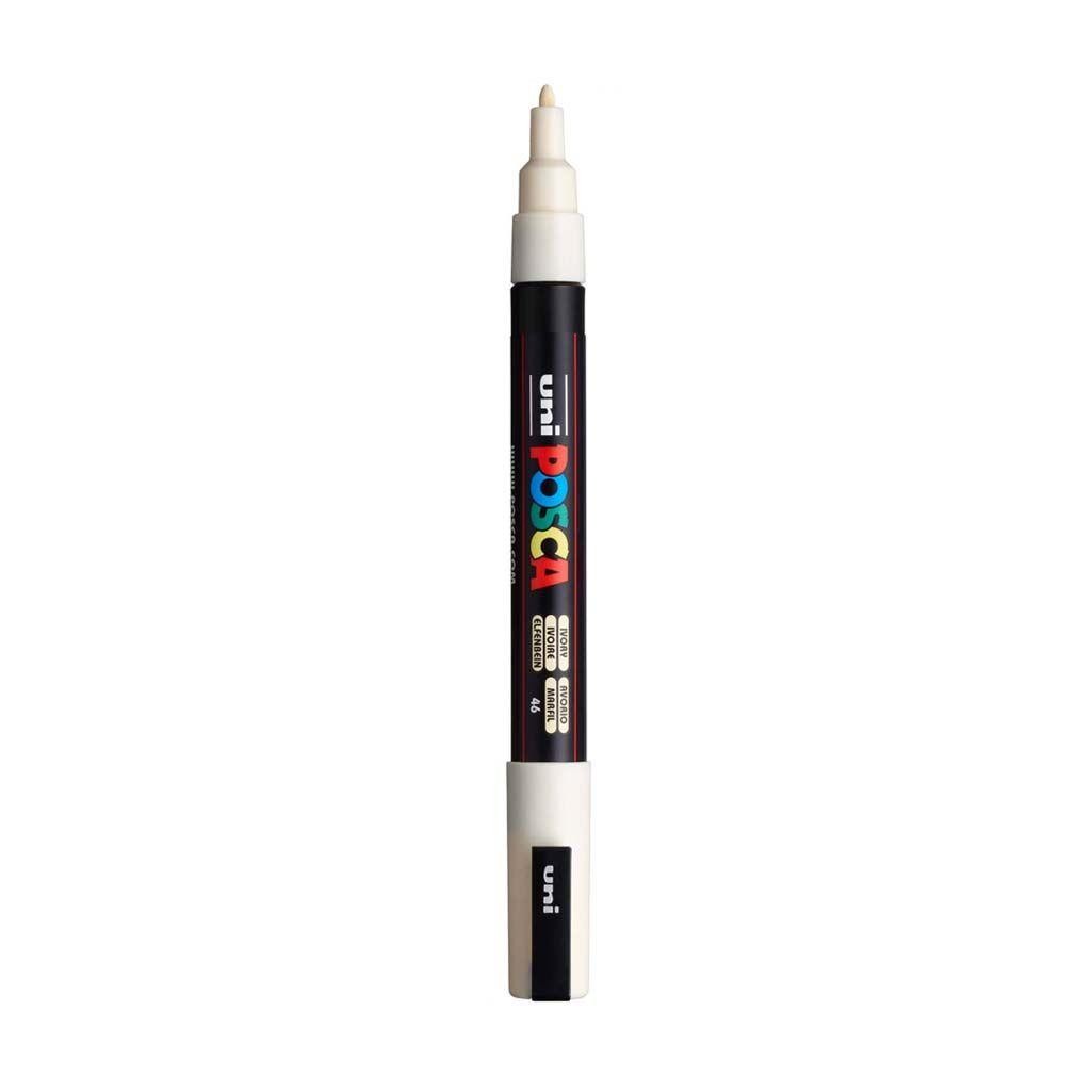 Rotulador posca pc3m marfil n46