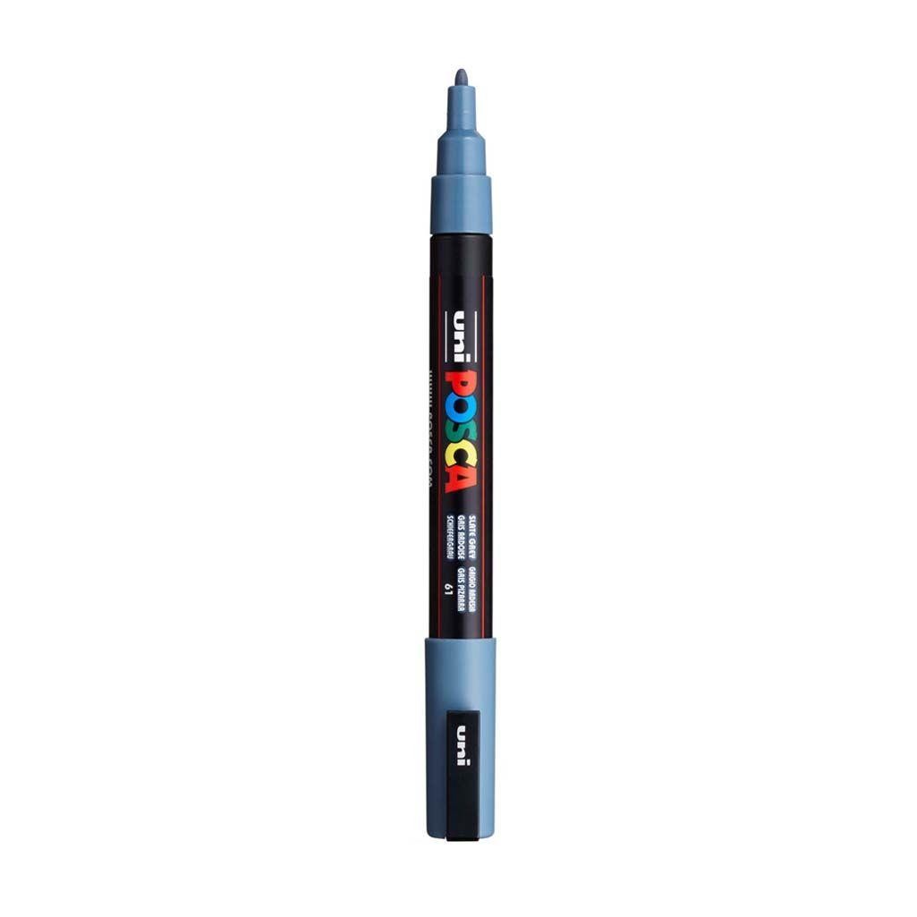 Rotulador posca pc3m gris pizarra n61