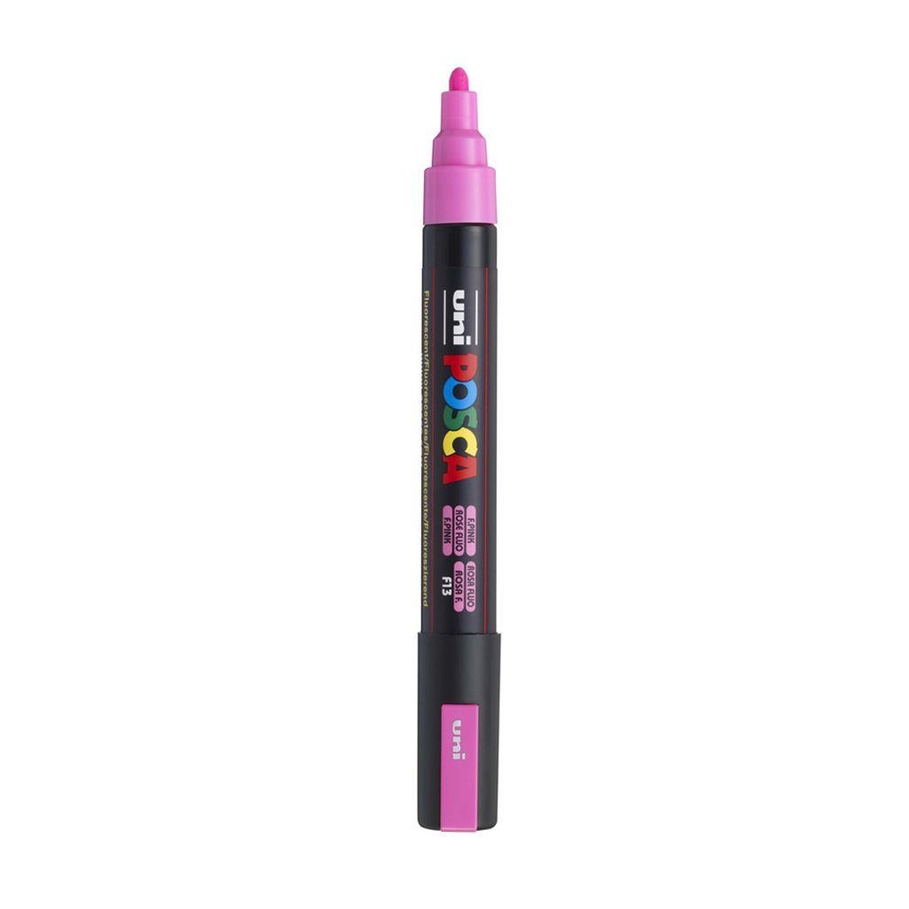 Rotulador posca pc5m rosa fluorescente nf13