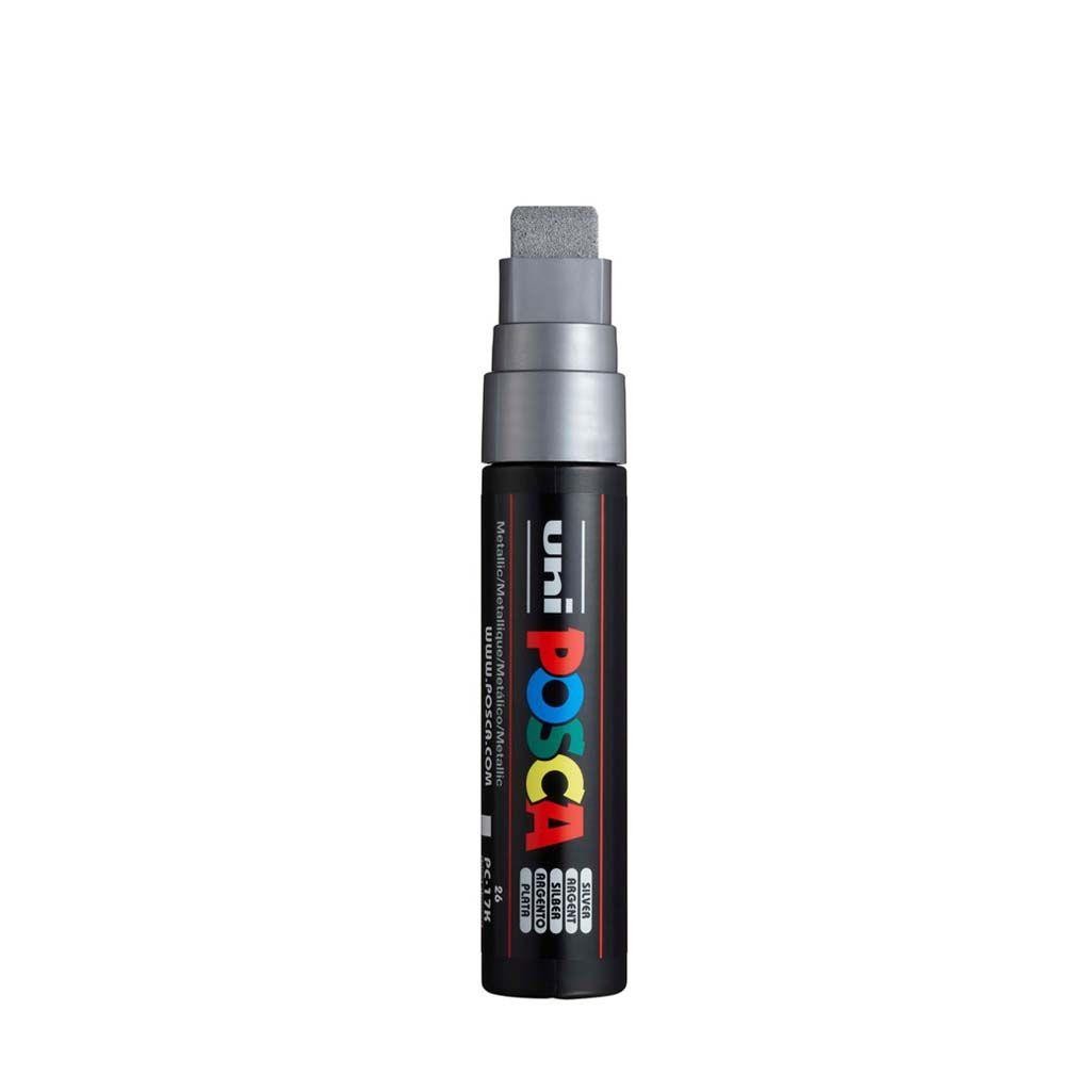 Rotulador posca pc17k plata n26
