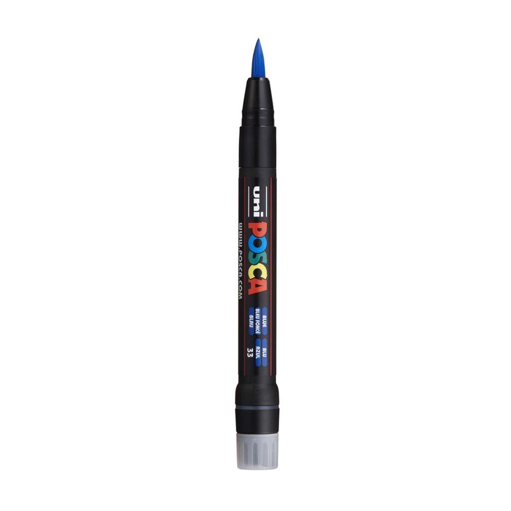 Rotulador posca pcf-350 azul n33