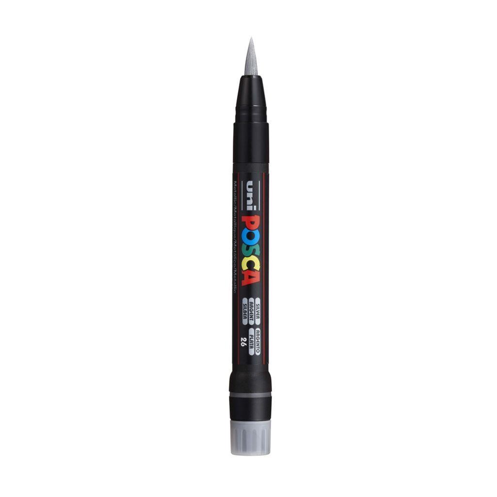 Rotulador posca pcf-350 plata n26
