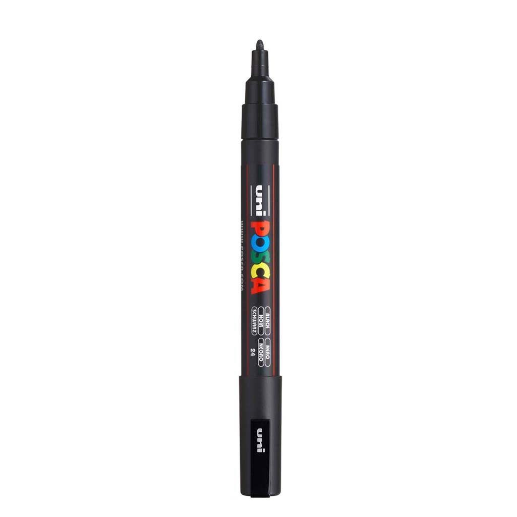Rotulador posca pc3m negro n24
