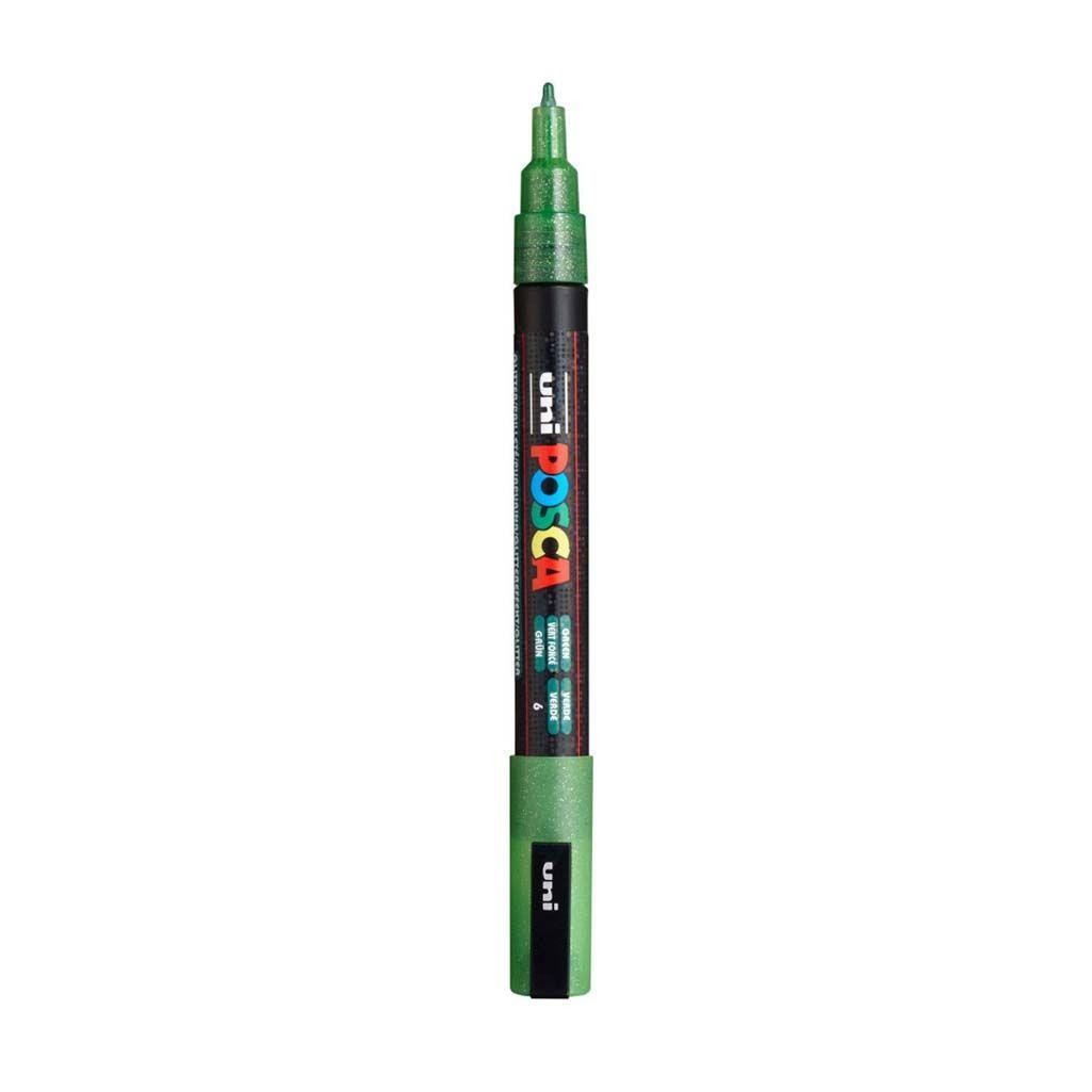 Rotulador posca pc3m verde n6
