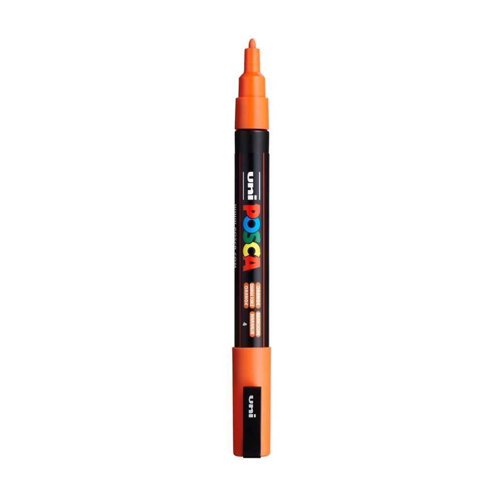 Rotulador posca pc3m naranja n3