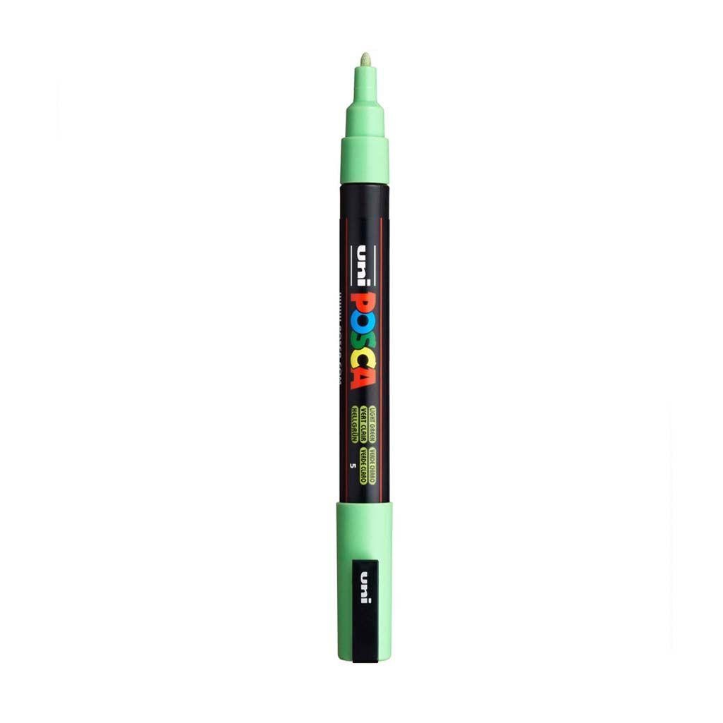 Rotulador posca pc3m verde claro n5