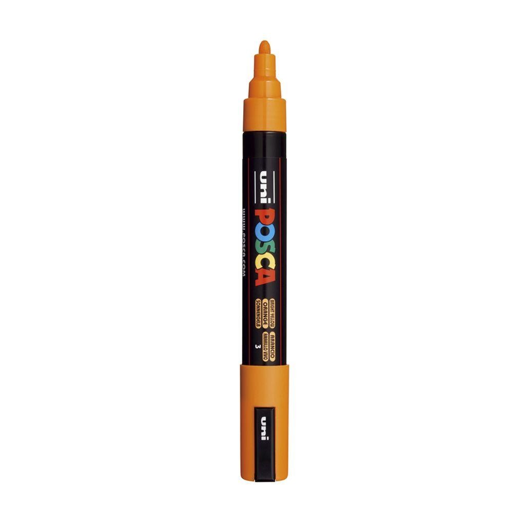 Rotulador posca pc5m naranja medio n3