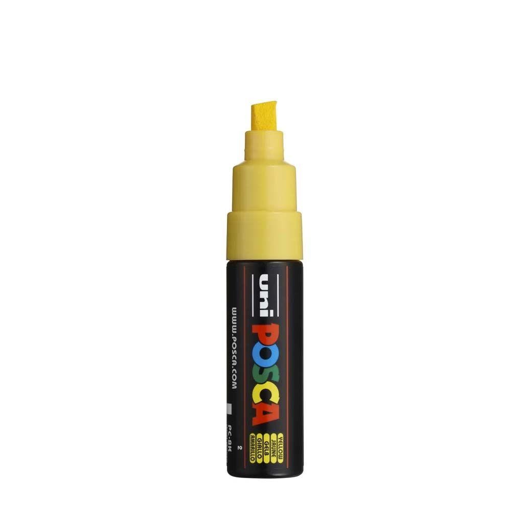 Rotulador posca pc8k amarillo n2