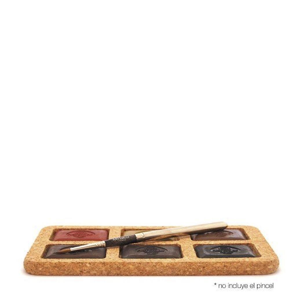Caja grafitos artgraf acuarelable colores 6 unidades