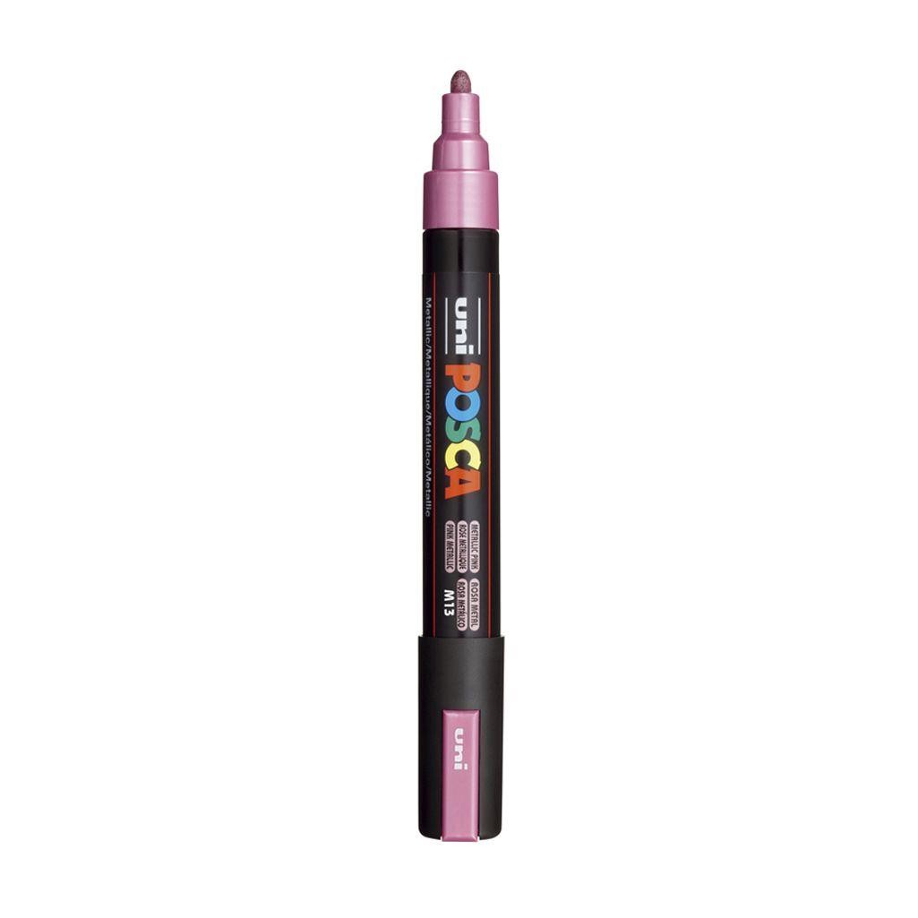 Rotulador posca pc5m rosa metalico nm13