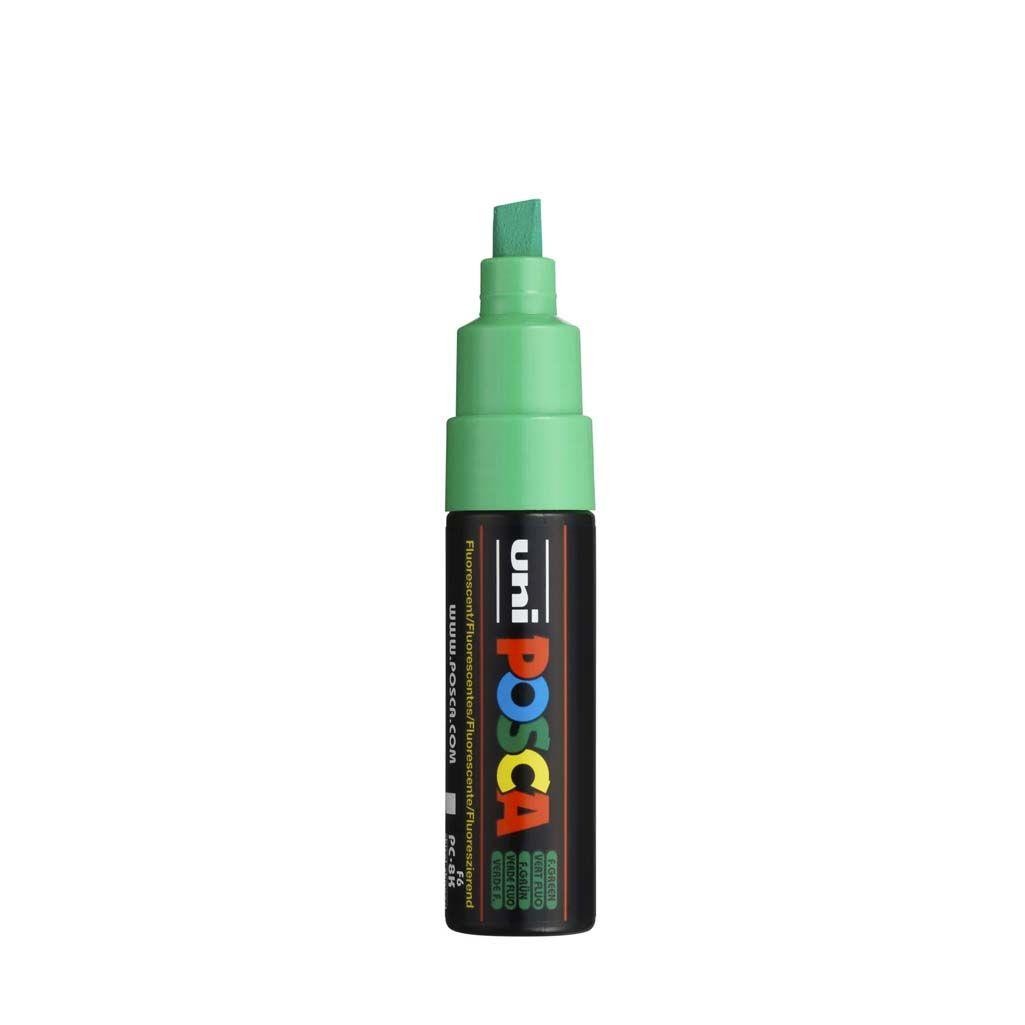 Rotulador posca pc8k verde fluor nf6