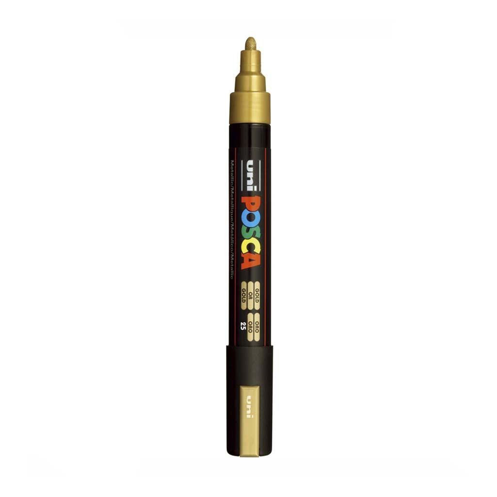 Rotulador posca pc5m oro n25