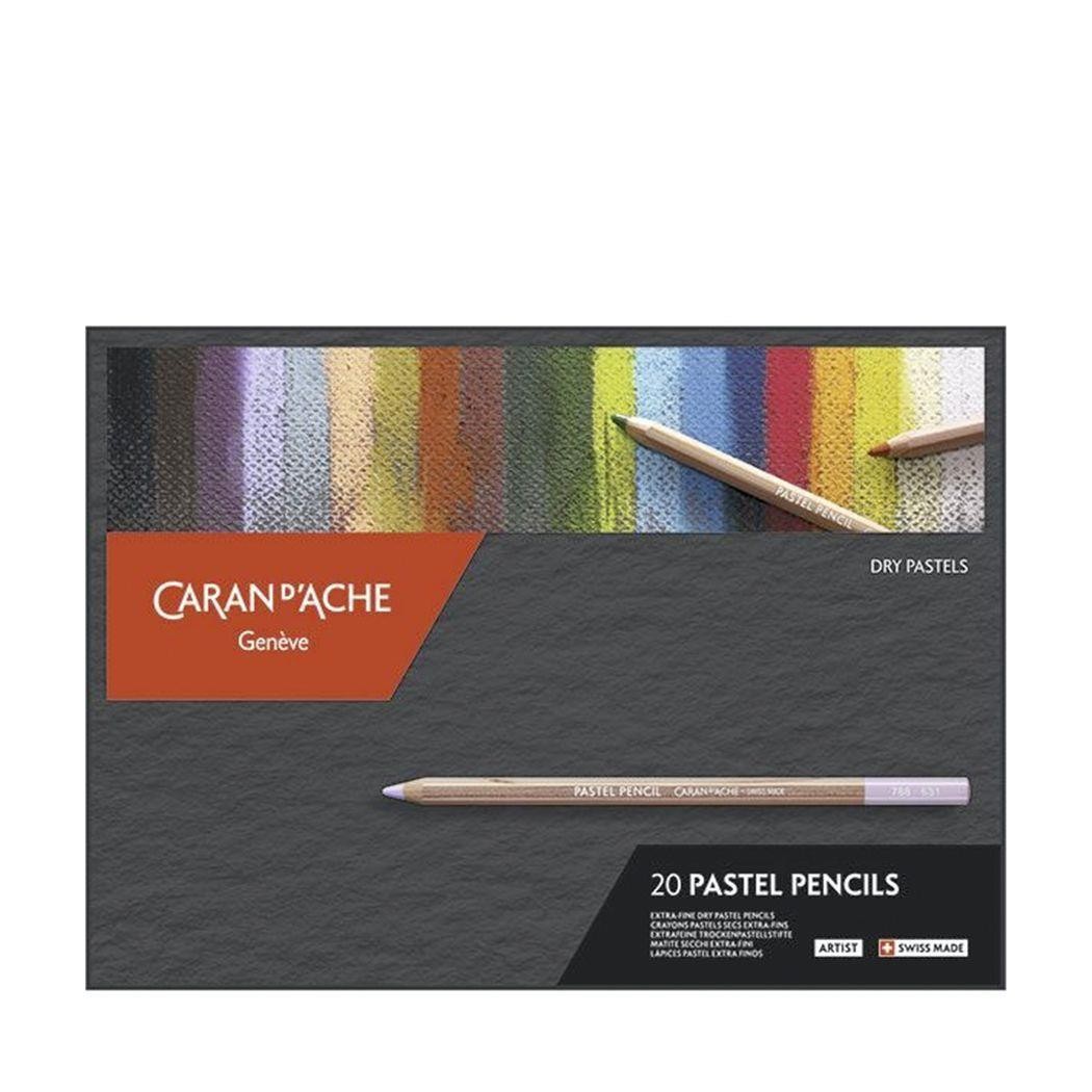 Caja lapices caran dache pastel 20 unidades