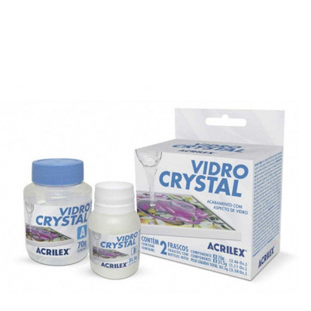 Barniz acrilex vidro cristal