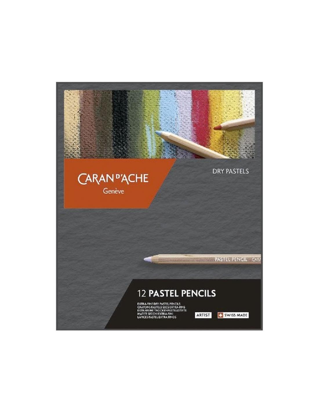 Caja lapices caran dache pastel 12 unidades