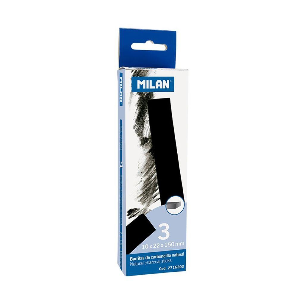 Carboncillos milan 10x22x150 mm