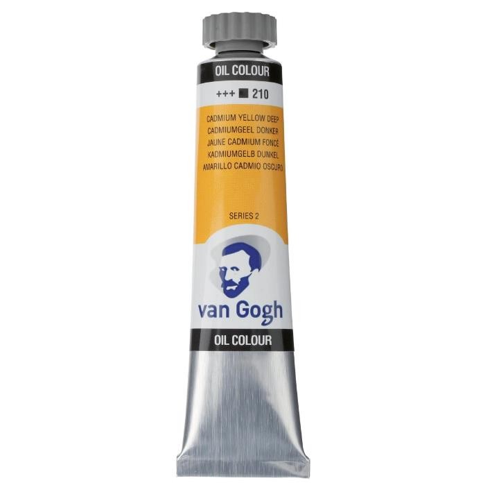 Oleo van gogh amarillo cadmio oscuro n210