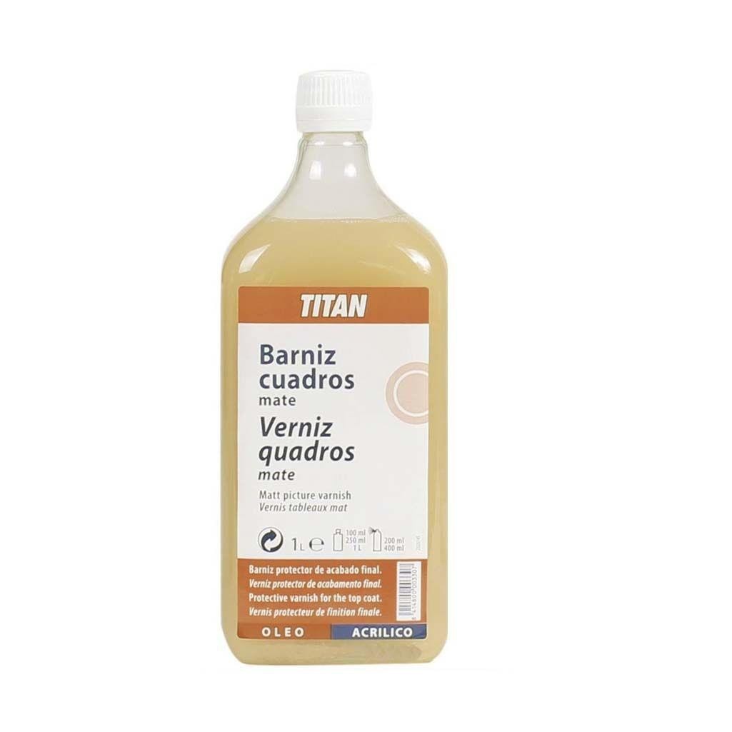 Barniz titan cuadros mate 1000 ml