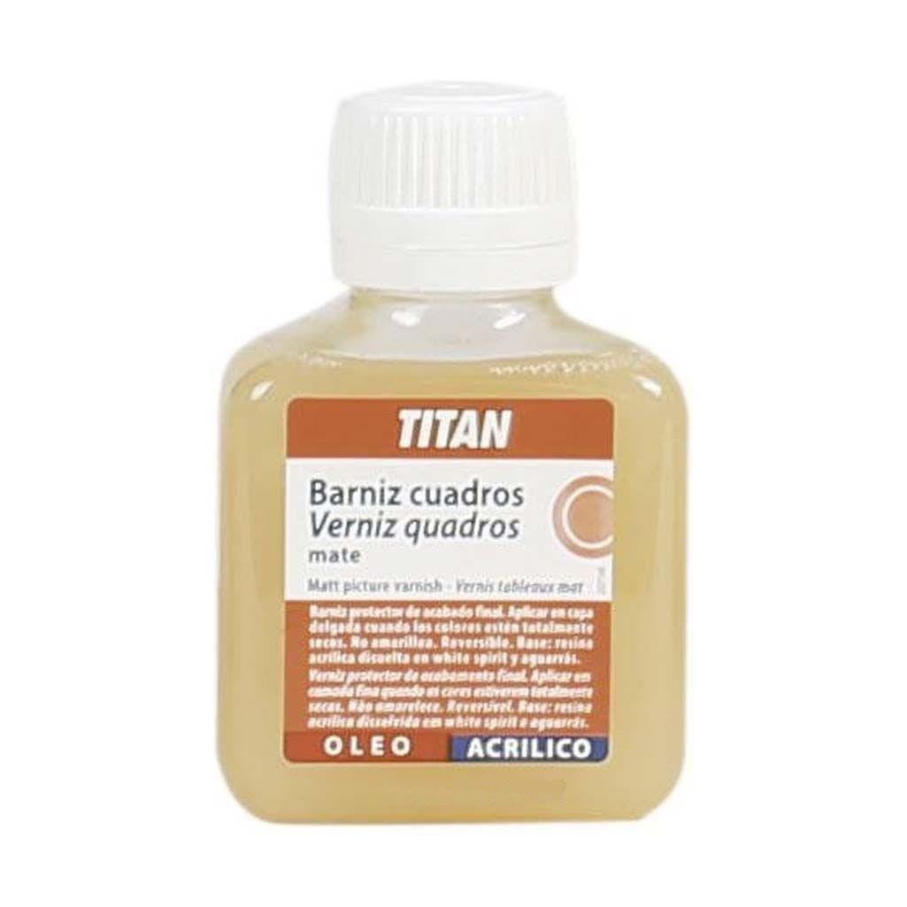 Barniz titan cuadros mate 100 ml