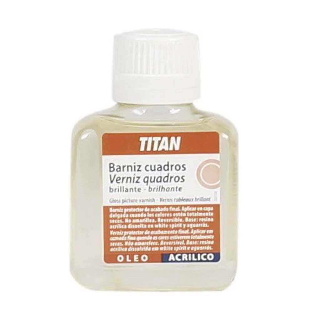 Barniz titan cuadros brillante 100 ml
