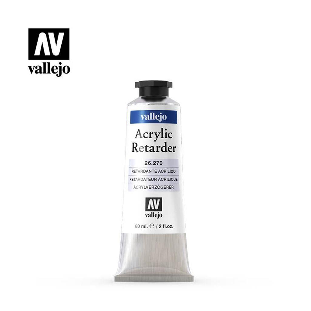 Medium vallejo retardante acrilico 58 ml