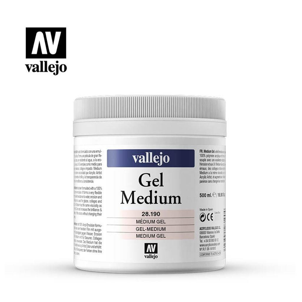 Medium vallejo gel 500 ml
