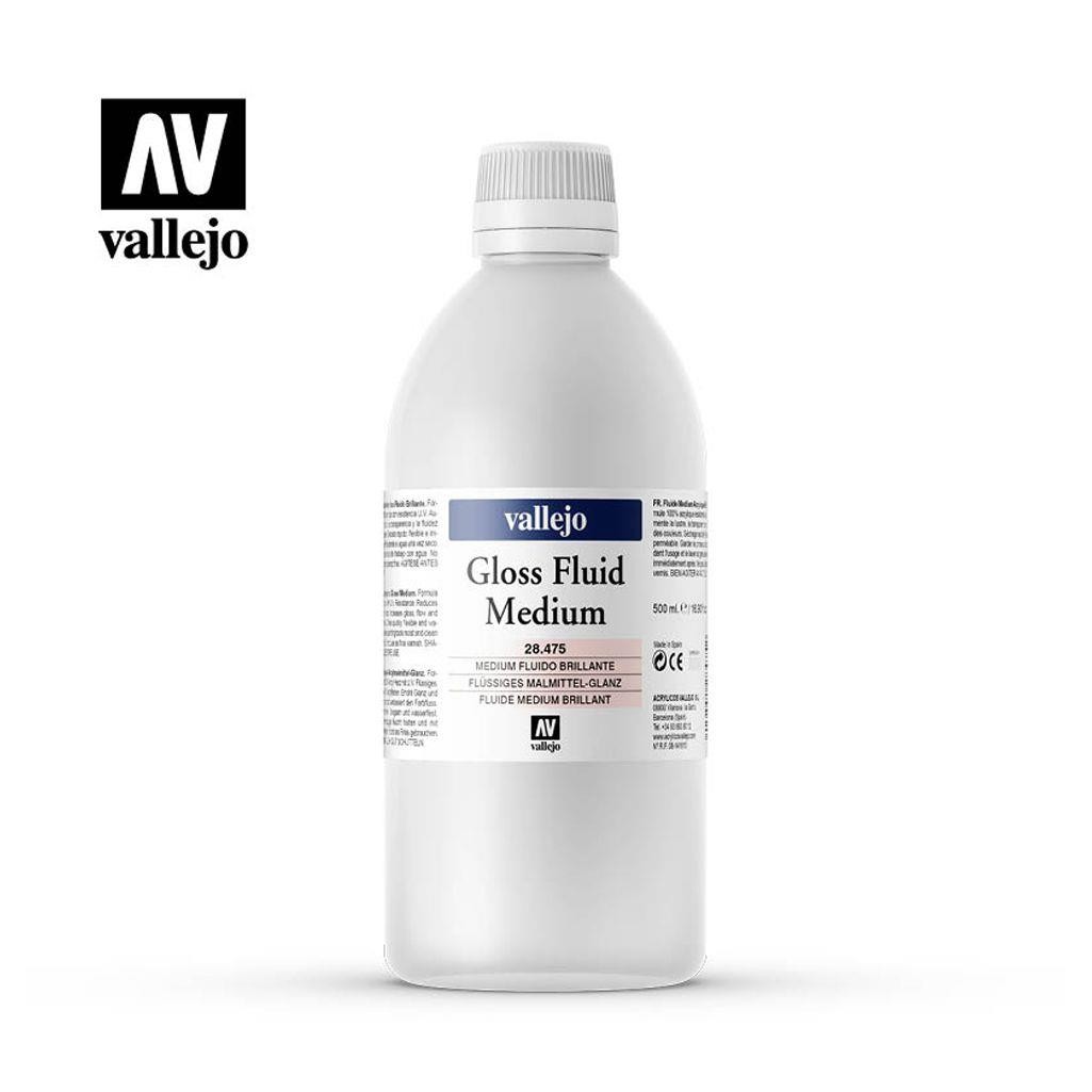 Medium vallejo fluido brillante 500 ml