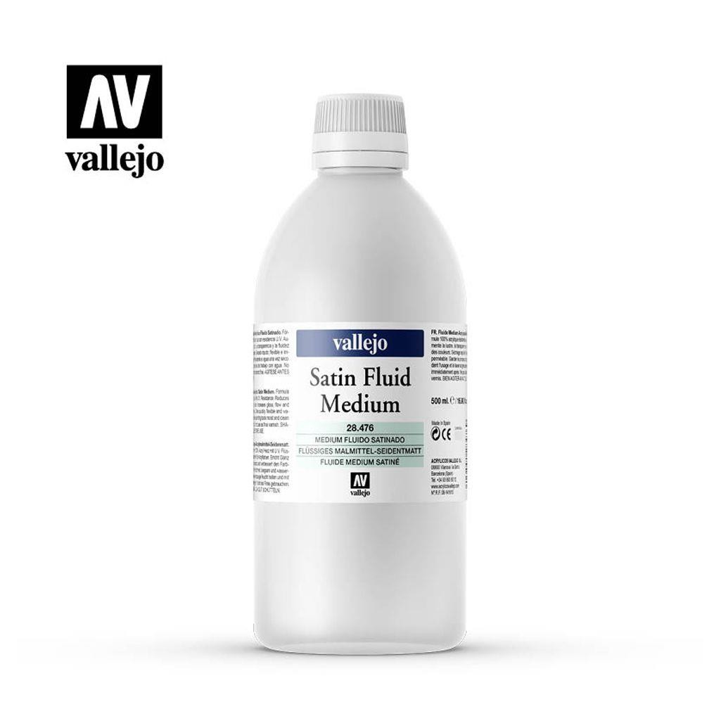 Medium vallejo fluido satinado 500 ml