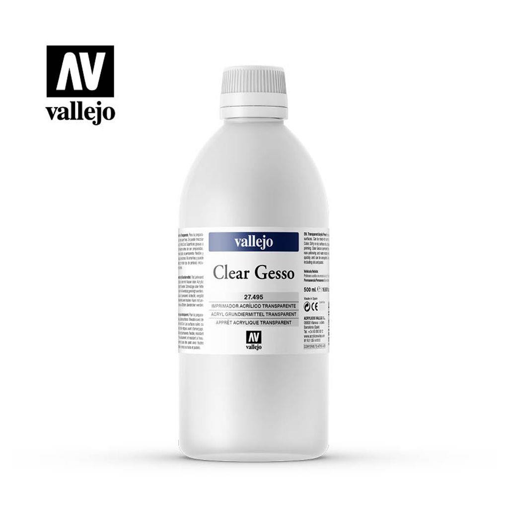Barniz vallejo acrilico brillante removible 500 ml