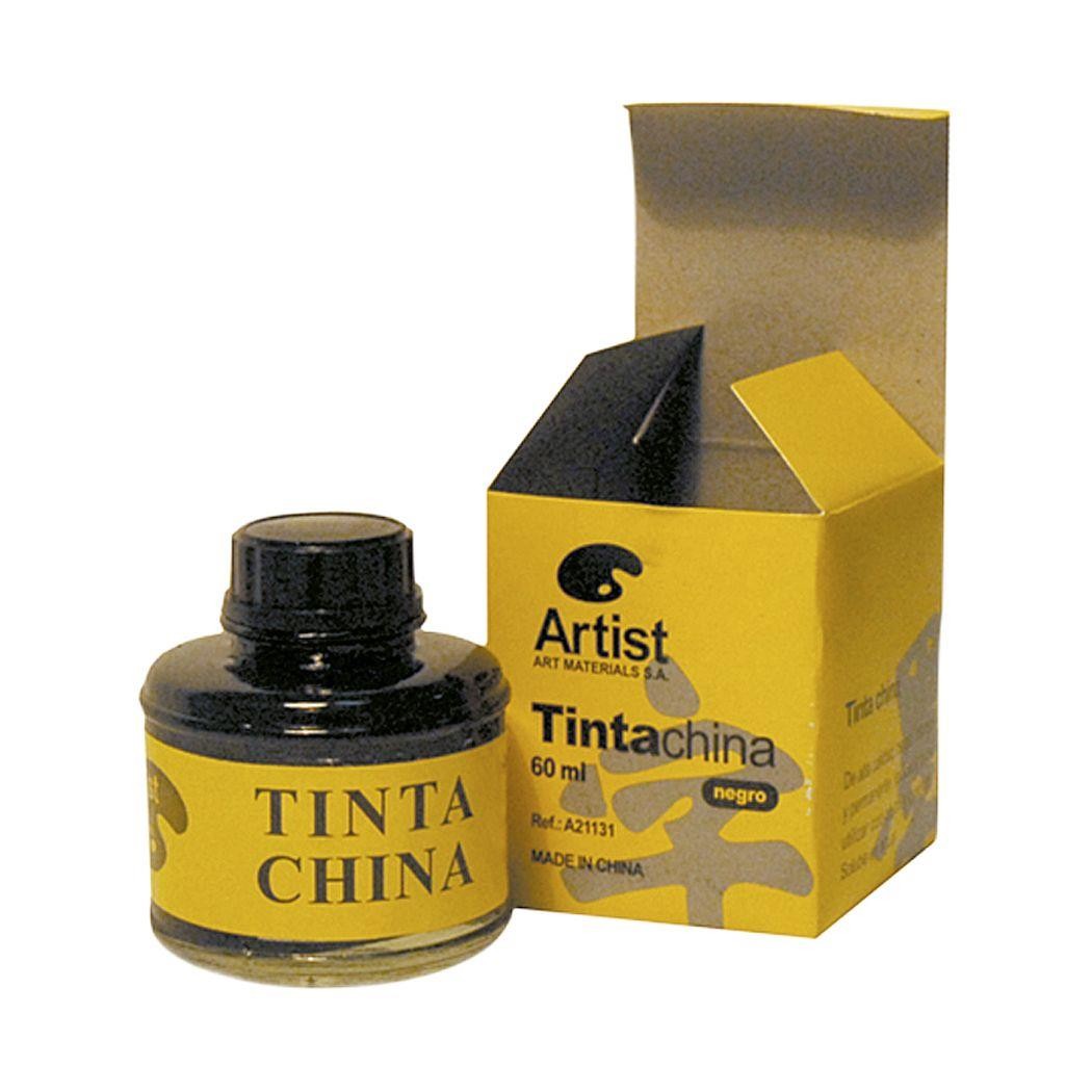 Tinta china artist 60 ml negra