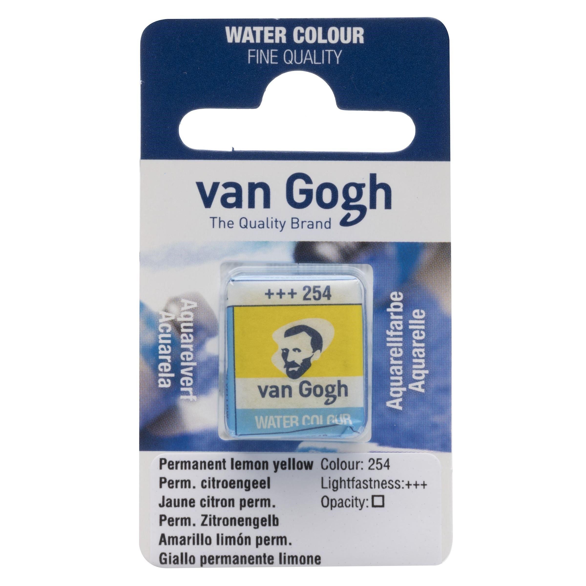 Acuarela van gogh 1-2 godet amarillo limon n254