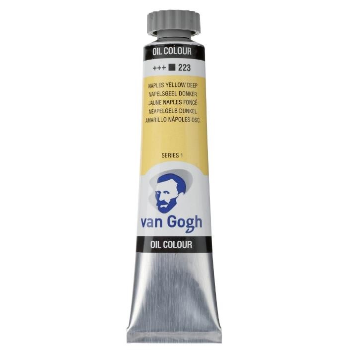 Oleo van gogh amarillo napoles oscuro  n223