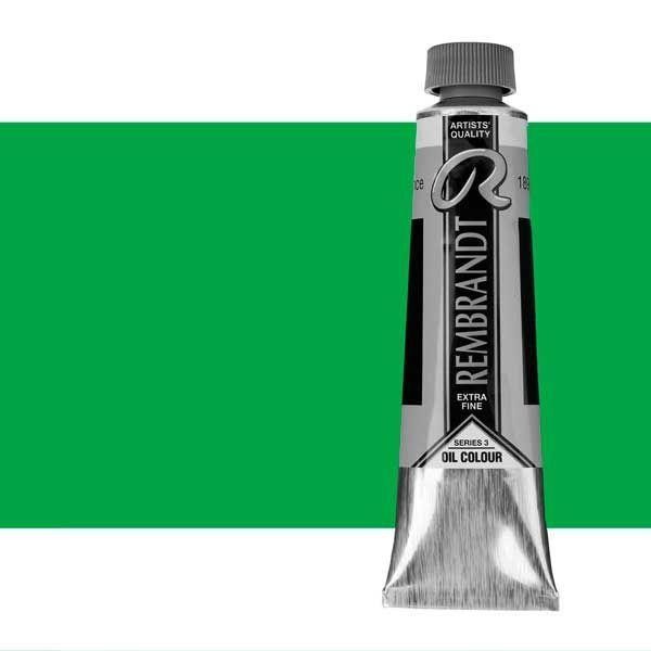 Oleo rembrandt 40 ml verde permanente medio n614