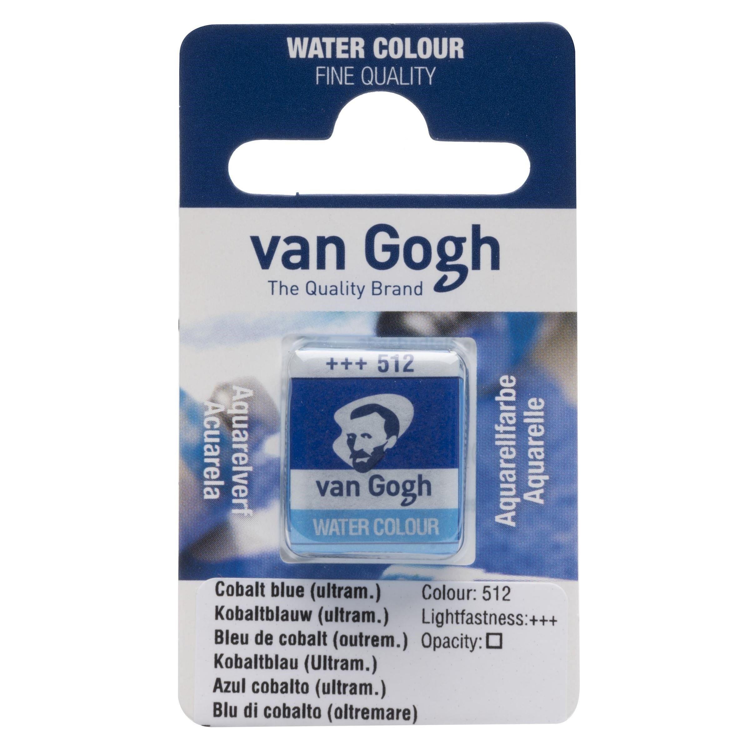 Acuarela van gogh 1-2 godet azul cobalto ultramar n512