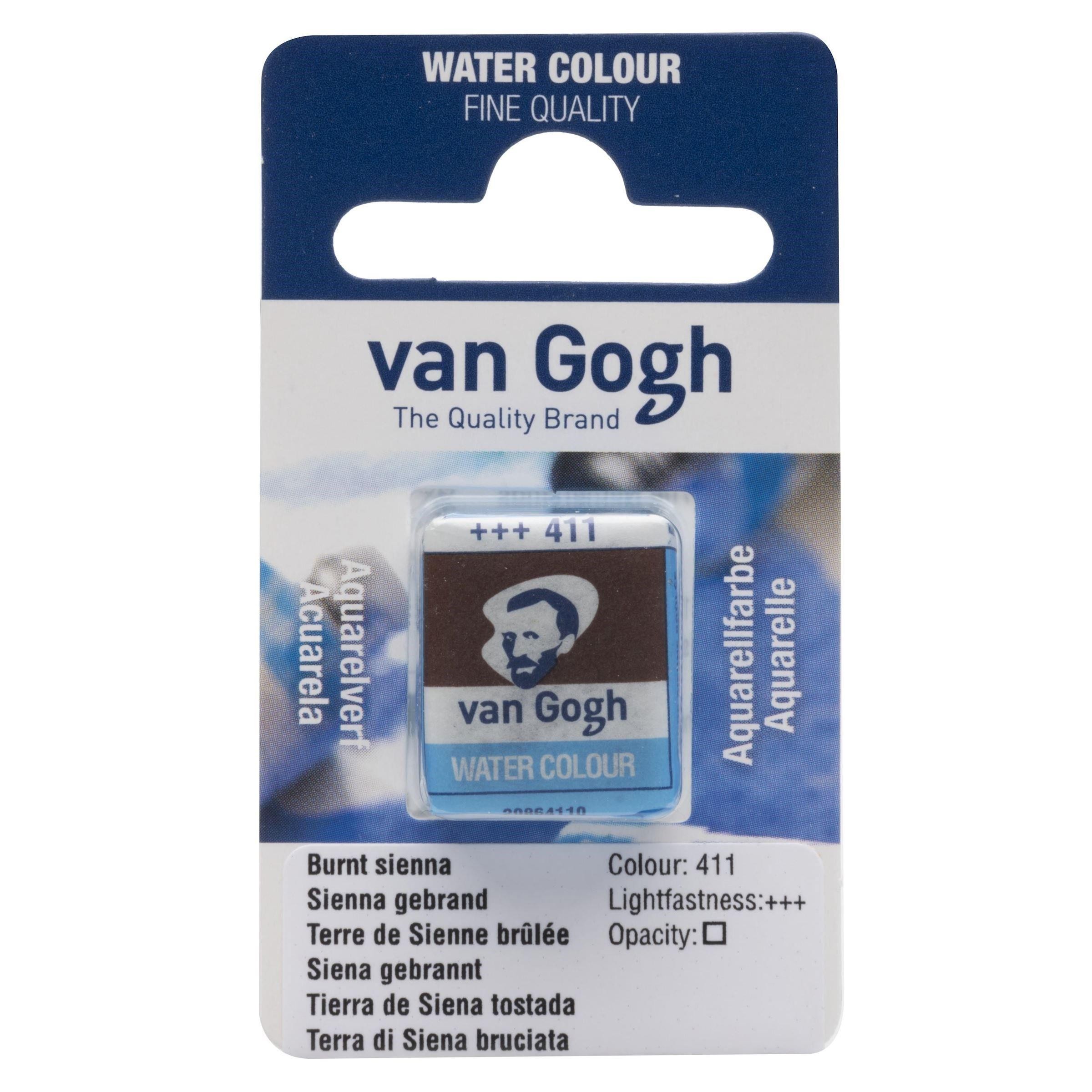 Acuarela van gogh 1-2 godet tierra siena tostada n411