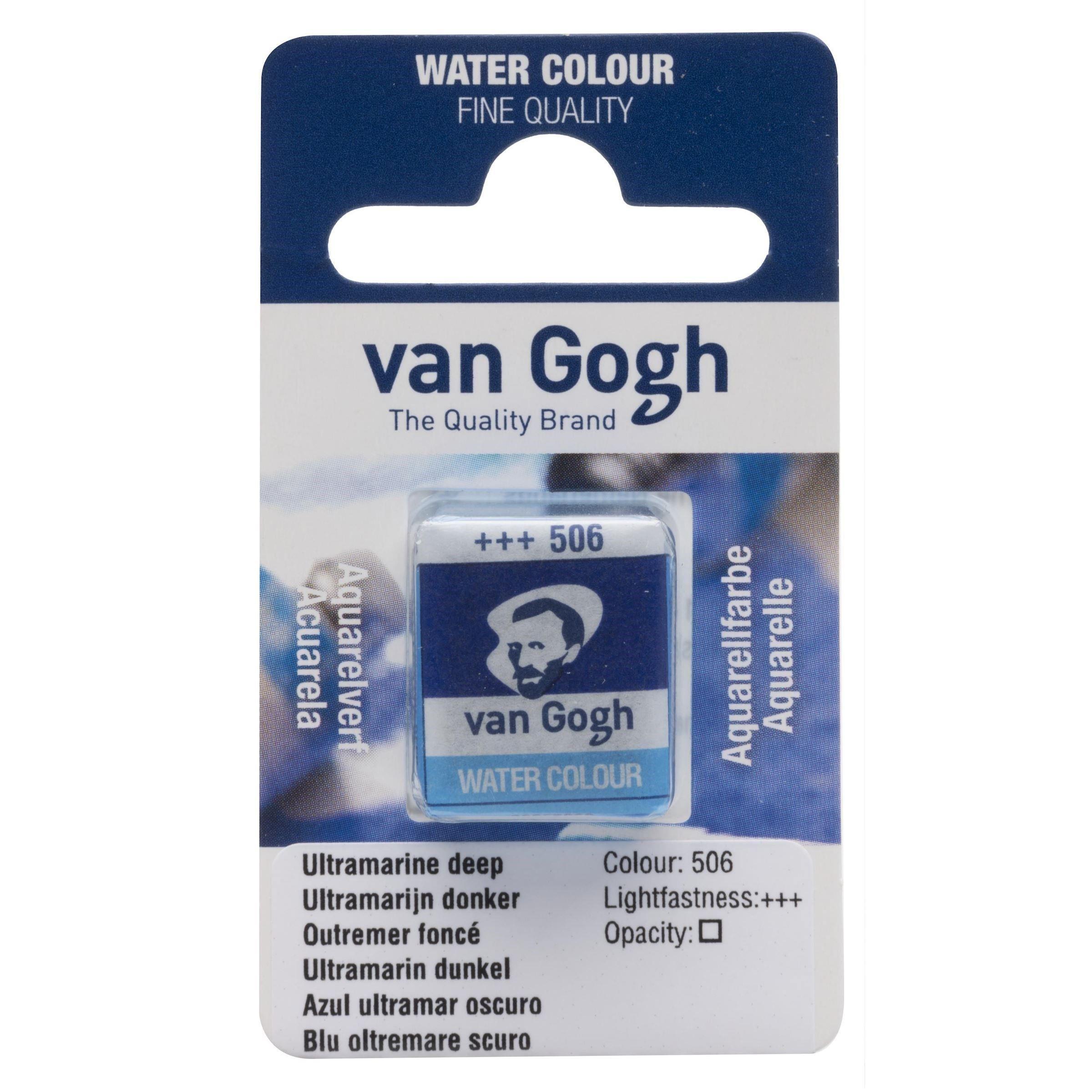 Acuarela van gogh 1-2 godet azul ultramar oscuro n 506