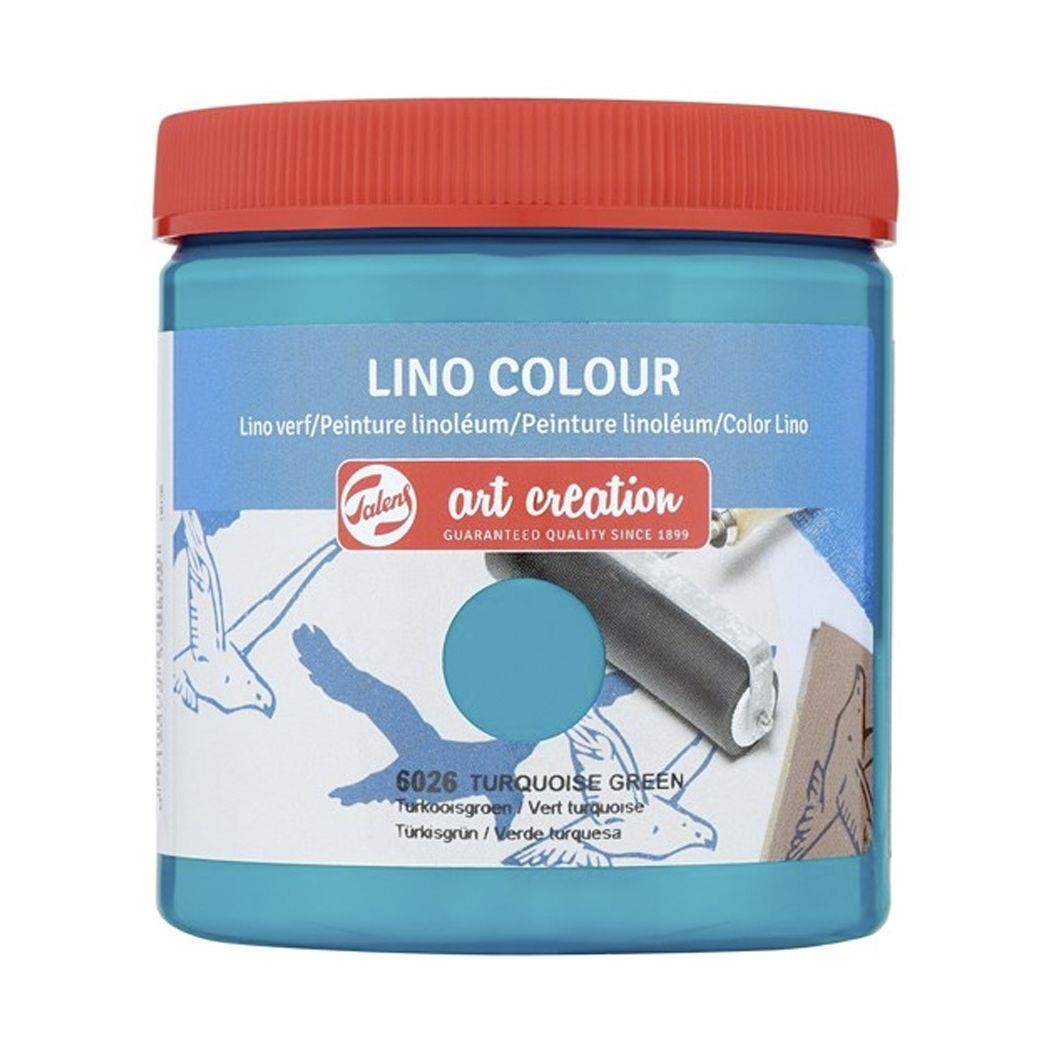 Tinta lino art creation 250 ml verde turquesa