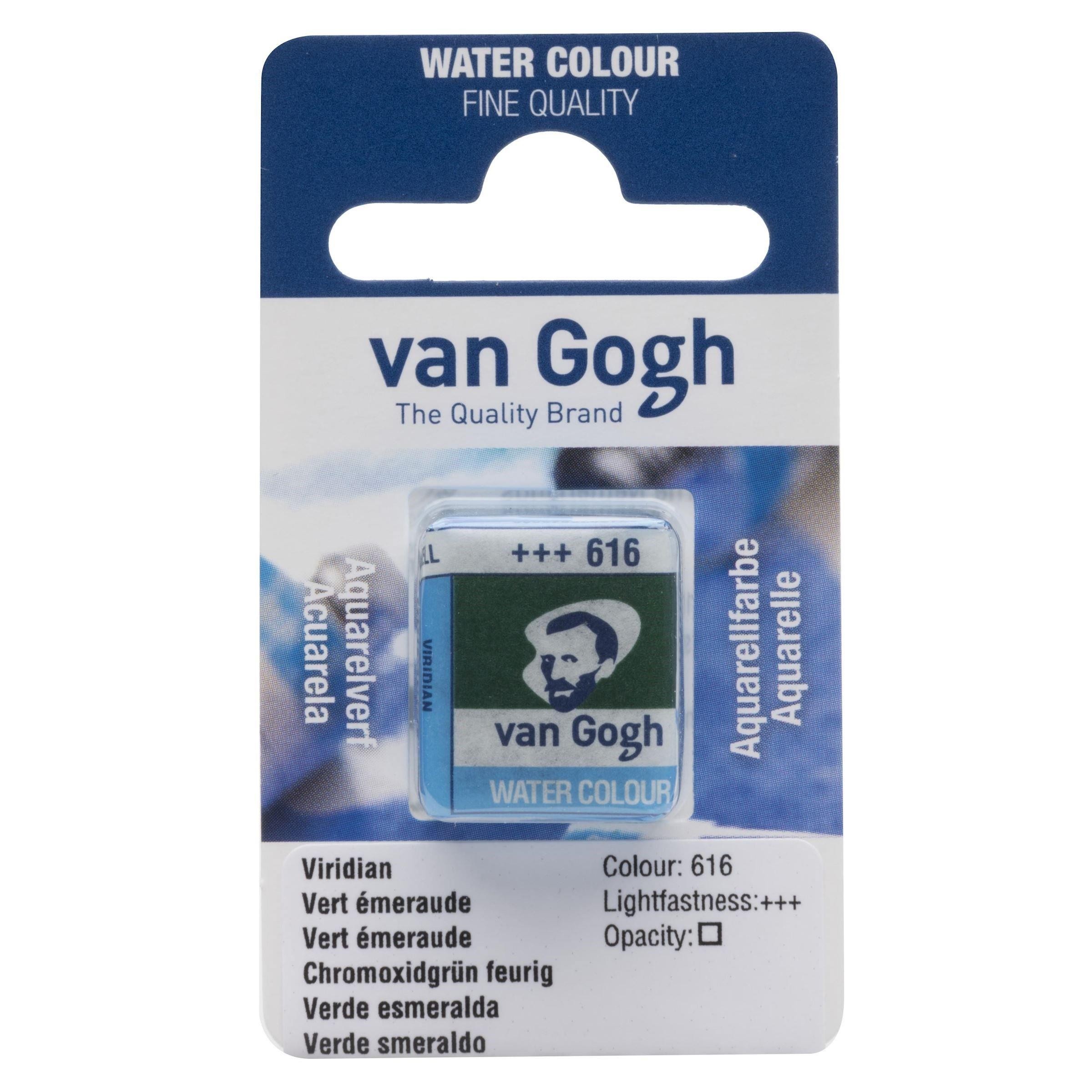 Acuarela van gogh 1-2 godet verde esmeralda n616