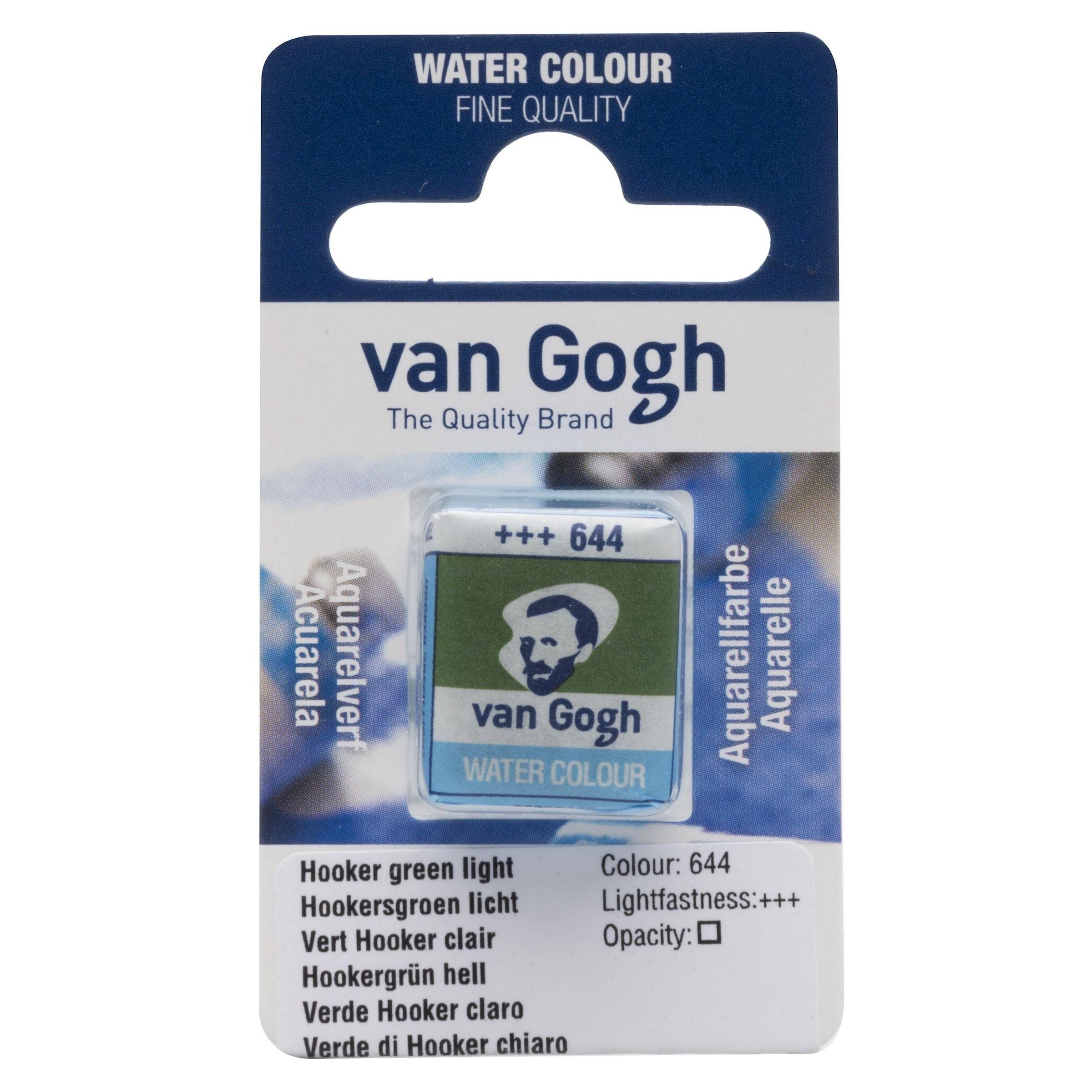 Acuarela van gogh 1-2 godet verde hooker claro n644